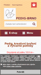 Mobile Screenshot of pedig-brno.cz